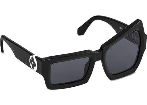 Louis Vuitton LV Disorted Sunglasses Black Men's .